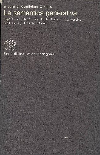 Semantica generativa - semantica,