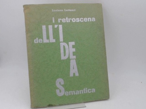 Retroscena dell idea - retroscena, dell'idea