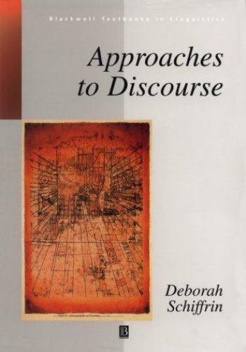 Approaches discourse - approaches, to