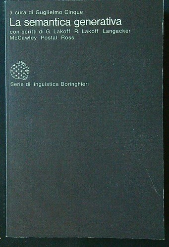 Semantica generativa cinque - la,