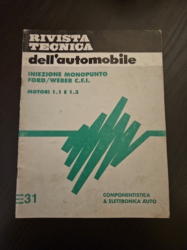 Iniezione monopunto ford - iniezione, ford/weber