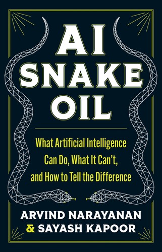 Snake oil what artificial - ai,