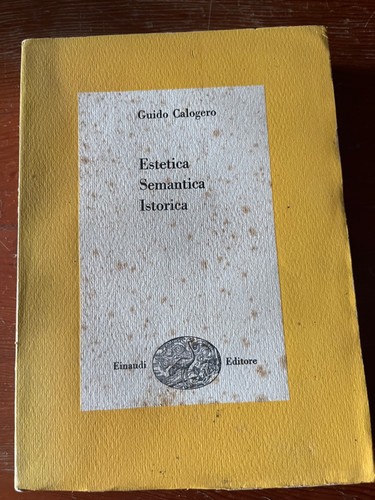 Guido calogero estetica - guido,
