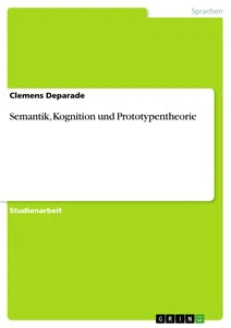 Semantik kognition und - semantik,,