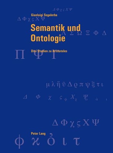 Semantik und ontologie drei - semantik,
