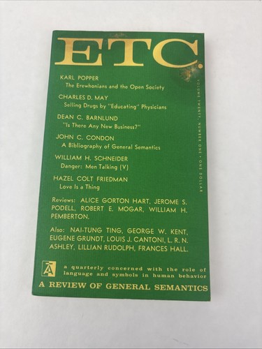 Review general semantics - review,